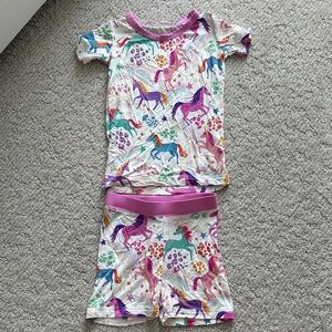 Little Sleepies Unicorn Magic Short Set